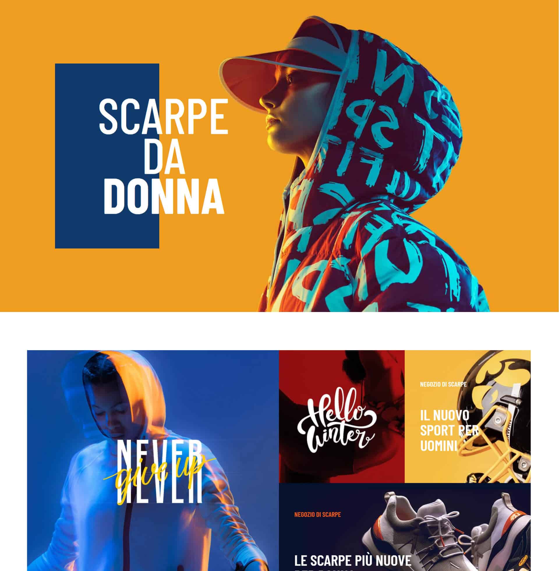 Creazione siti web professionali per siti vetrina, aziendali, ristorazione, cura della persona,e-commerce , portfolio, istituzionali, eventi realizzati in WordPress