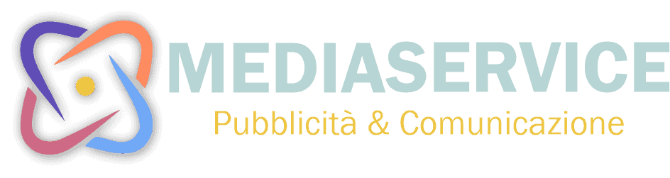 Logo Mediaservice, specializzata in organizzazione campagne pubblicitarie e realizzazione siti web professionali